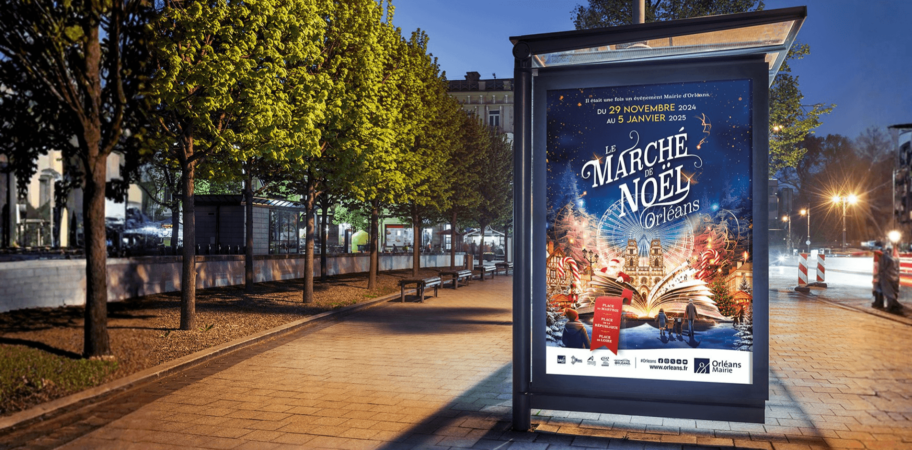 MUPI marché de Noël Orléans 2024