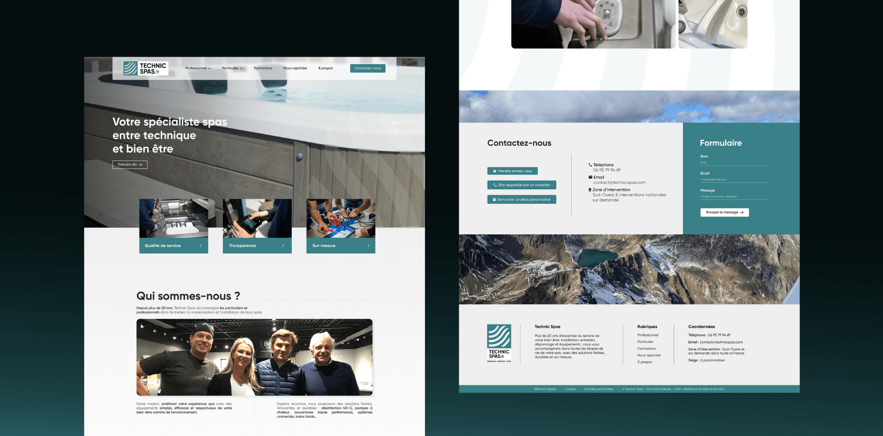 TECHNIC SPAS-site internet